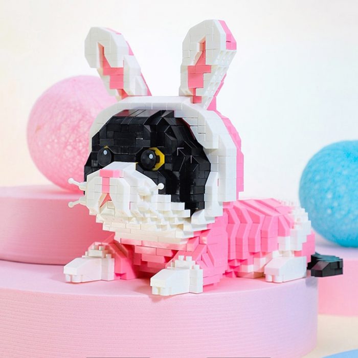 Balody Animal World Persian Cat Kitten Crown King Rabbit Overalls Hat Pet 3D Mini Diamond Blocks 5 - LOZ MALL