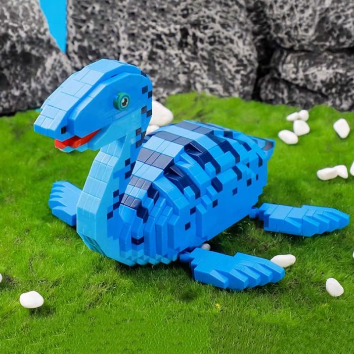 Balody Jurassic Period Dinosaur Tyrannosaurus Rex Stegosaurus Plesiosaur DIY Mini Diamond Blocks Bricks Building Toy Gift 5 - LOZ MALL