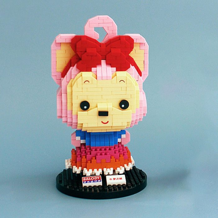 Balody Little Red Fox Lion Dance Princess Kimono Mr Animal Pet Mini Diamond Blocks Bricks Building 4 - LOZ MALL