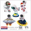 Balody Space Astronaut Spaceman UFO Flower Fly Rocket Earth Star Spacecraft Mini Diamond Blocks Bricks Building - LOZ MALL