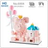 HC 6904 Angel Bear Balloon Castle Pen Container Wing Animal DIY Mini Diamond Blocks Bricks Building - LOZ MALL
