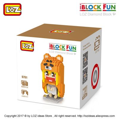 LOZ Diamond Blocks Figure Chibi Cute Kawaii Dolls Mini Japanese Anime Action Figures Acg Toy Assembly 4 - LOZ MALL