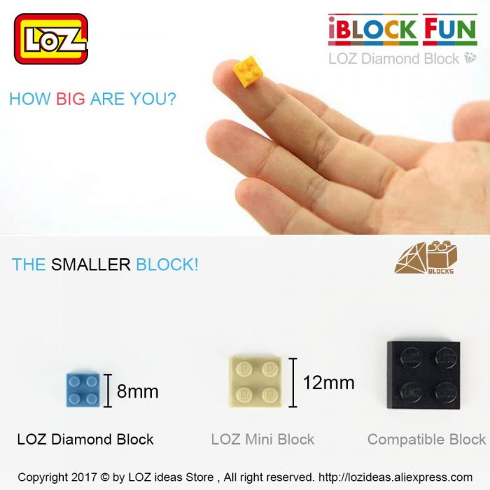 LOZ Diamond Blocks Figure Chibi Cute Kawaii Dolls Mini Japanese Anime Action Figures Acg Toy Assembly 5 - LOZ MALL