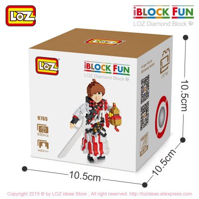 LOZ Diamond Blocks Game Character Ancient Chinese Hero Building Blocks Figures Brick Toys for Children Sun 4 - LOZ MALL