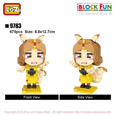 LOZ Diamond Blocks Game Character Ancient Chinese Hero Building Blocks Figures Brick Toys for Children Sun 5 - LOZ MALL