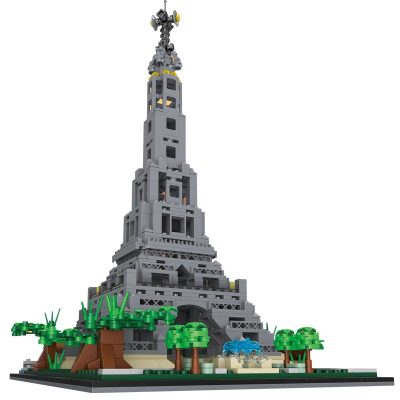 LOZ Lizhi Eiffel Tower Mini small particle building blocks famous buildings three dimensional assembled model toys 5 - LOZ MALL
