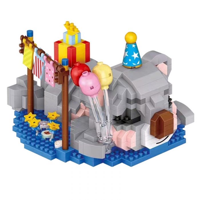 LOZ Lizhi micro particle building blocks koala birthday lying high difficulty cartoon assembled model toy 4 - LOZ MALL