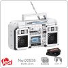 Lezi 00938 Retro Classic Antenna Radio Tape Player Music Recorder Model Mini Blocks Bricks Building Toy - LOZ MALL