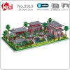 Lezi 9919 World Architecture Pavilion Temple Lake Garden Light Mini Diamond Blocks Bricks Building Toy For - LOZ MALL