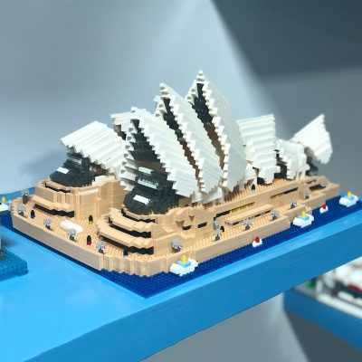 PZX 9916 World Architecture Sydney Opera House Theater Ocean Ship 3D Mini Diamond Blocks Bricks Building 3 - LOZ MALL