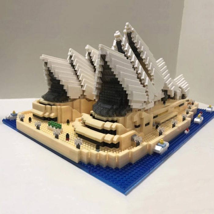 PZX 9916 World Architecture Sydney Opera House Theater Ocean Ship 3D Mini Diamond Blocks Bricks Building 5 - LOZ MALL