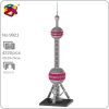 PZX 9921 World Architecture Oriental Pearl Radio TV Tower DIY Mini Diamond Blocks Bricks Building Toy - LOZ MALL