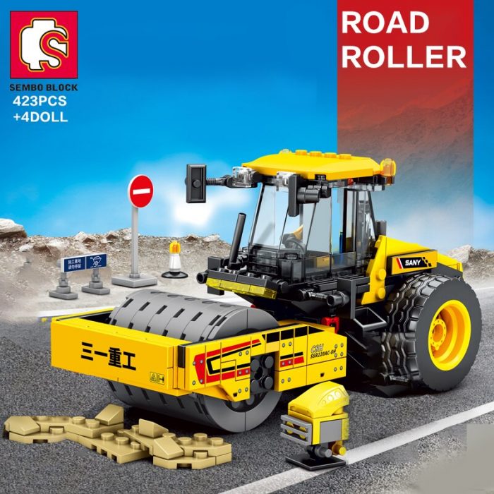 SEMBO 4 Style City Engineering Truck Building Blocks Excavator Loader Car City Construction MOC Bricks Kids 3 - LOZ MALL