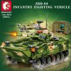 SEMBO 744pcs ZBD 04 Infantey Fighting Vehicle Military Building Blocks Armed Weapon Tanks Toys For Boys - LOZ MALL