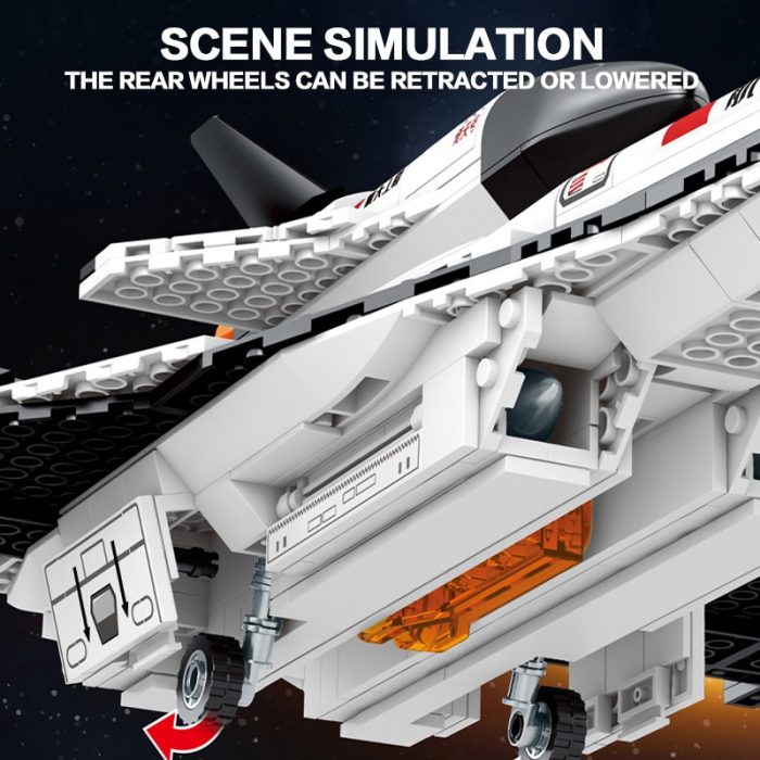 SEMBO BLOCK 1092PCS Aerospace Aircraft Military Building Blocks Mini Figures DIY Airplane Toys Gifts Adult Child 2 - LOZ MALL