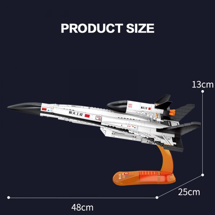 SEMBO BLOCK 1092PCS Aerospace Aircraft Military Building Blocks Mini Figures DIY Airplane Toys Gifts Adult Child 4 - LOZ MALL