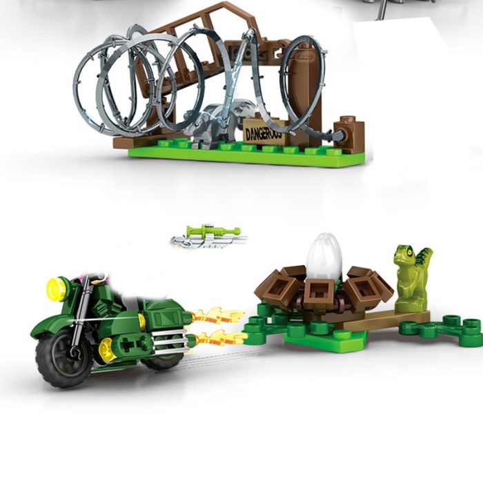 SEMBO BLOCK 610PCS Dinosaur Toys Model Building Blocks City Compatible Bricks Young Child DIY Gifts Child 4 - LOZ MALL