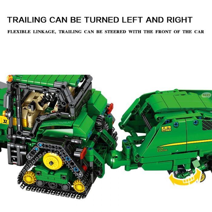 SEMBO BLOCK TECHNICAL City Remote Control RC Car Compatible MOC Building Blocks RC farmer Car Bricks 1 - LOZ MALL