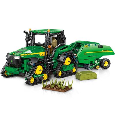 SEMBO BLOCK TECHNICAL City Remote Control RC Car Compatible MOC Building Blocks RC farmer Car Bricks 2 - LOZ MALL