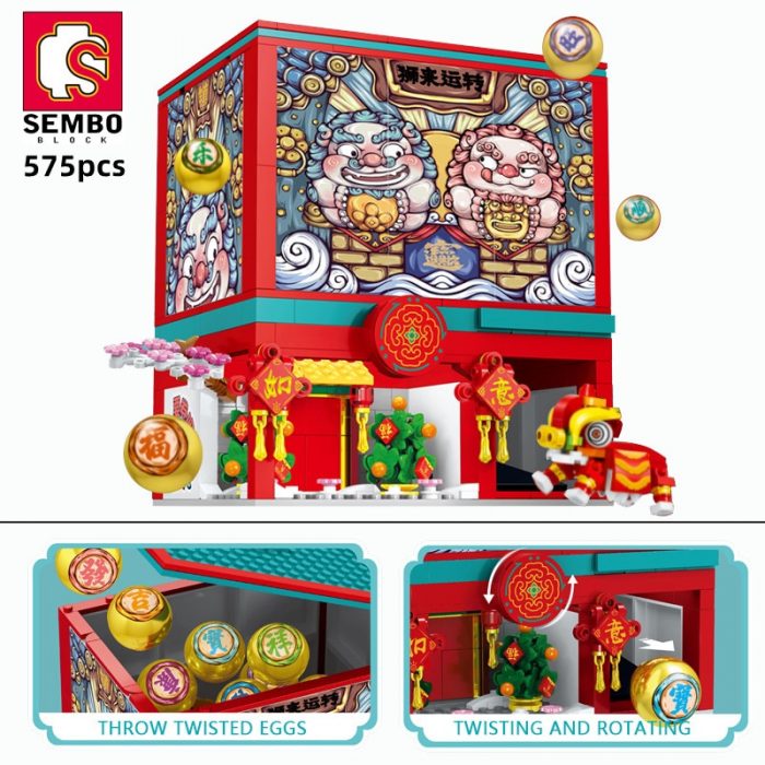 SEMBO Blocks Gashapon Machines Lighting Toys Building Blocks Anime Model Capsule Station Blocks Creative Child Adults 1 - LOZ MALL