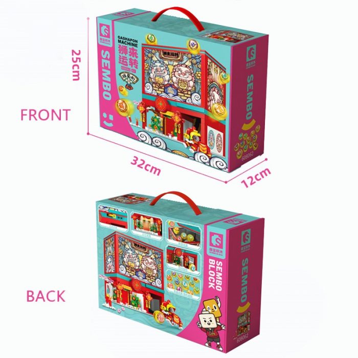 SEMBO Blocks Gashapon Machines Lighting Toys Building Blocks Anime Model Capsule Station Blocks Creative Child Adults 2 - LOZ MALL