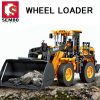 SEMBO SW966K 1 26 Scal Engineering Truck Building Blocks Excavator Loader Car City Construction MOC Bricks - LOZ MALL