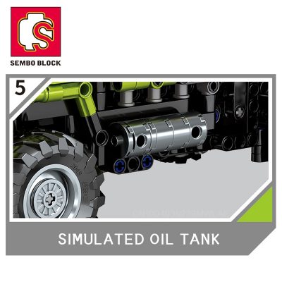 SEMBO Technical Engineering Truck RC Car Building Blocks Heavy Duty City Vehicle Bricks Construction DIY Toys 4 - LOZ MALL