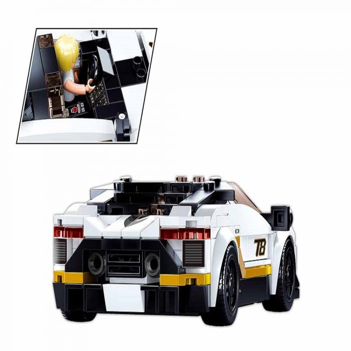 Sluban Building Block Toys Bull Roadster 276PCS Model Bricks B0957 Compatbile With Leading Brands Construction Kits 3 - LOZ MALL