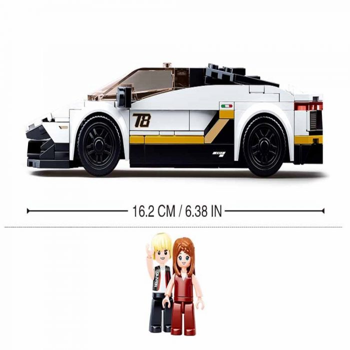 Sluban Building Block Toys Bull Roadster 276PCS Model Bricks B0957 Compatbile With Leading Brands Construction Kits 4 - LOZ MALL