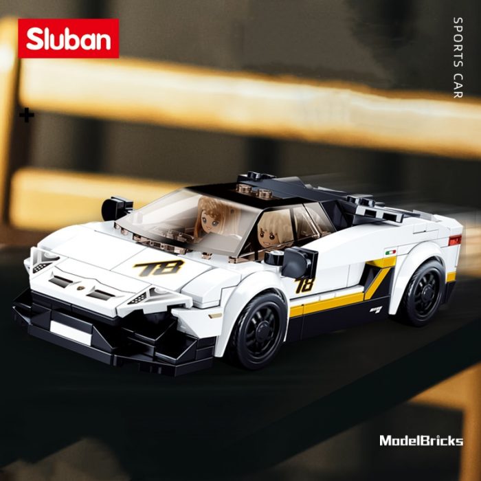 Sluban Building Block Toys Bull Roadster 276PCS Model Bricks B0957 Compatbile With Leading Brands Construction Kits - LOZ MALL