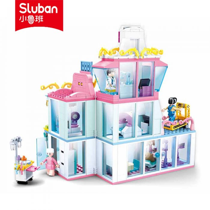 Sluban Building Block Toys Girls Dream B0799 Health Medical Center 459PCS Bricks Compatible With Leading Brands 1 - LOZ MALL