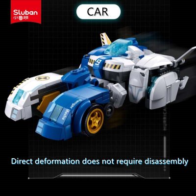 Sluban Building Block Toys Robot Alpha B1150 Rovers Safety Pioneer 524PCS Bricks Mechanical Armor Compatbile With 3 - LOZ MALL