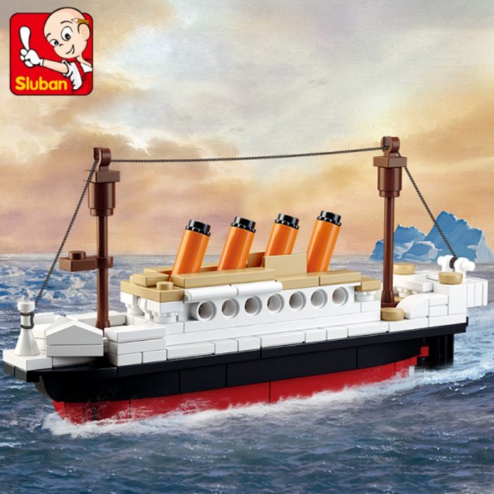 Sluban Building Block Toys Small Size Titanic 194 PCS Bricks B0576 Compatbile With Leading Brands Big - LOZ MALL