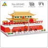 YZ 66540 World Architecture Tian anmen Square Flag Palace Ornamental Column Mini Diamond Blocks Bricks Building - LOZ MALL