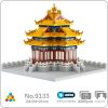 YZ 9133 World Architecture Imperial Palace Watchtower LED Light Mini Diamond Blocks Bricks Building Toy For - LOZ MALL