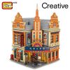 loz building blocks Cathay Pacific Theater Republic of China mini small particle assembly toys large and - LOZ MALL