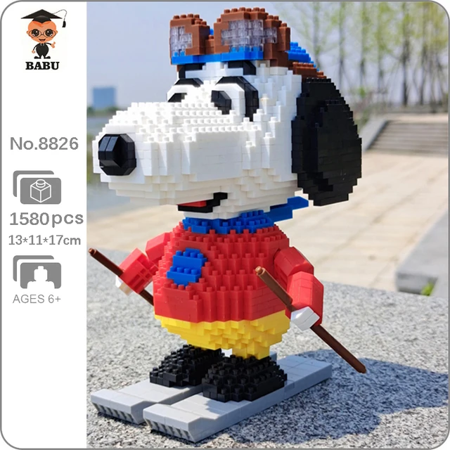 skiing-dog