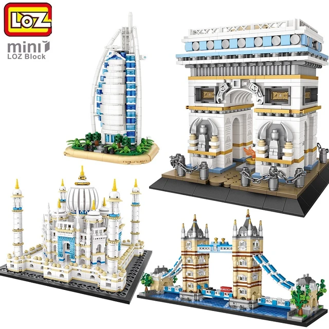 Top 7 LOZ Architecture Blocks 1 - LOZ MALL
