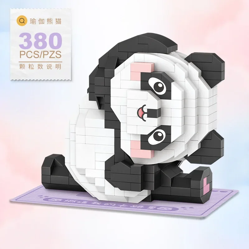 kf S515d9fab1527413a975282ce41b4527f3 Loz Building Blocks Panda Creative Assembly Decoration Dessert Electrical Mini Particles Educational Boys and Girls Kids - LOZ MALL